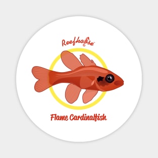 Flame Cardinalfish Magnet